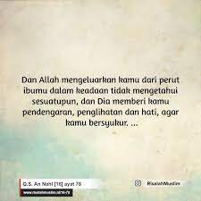 They were only conjecturing and guessing. Surah An Nahl Ayat 78 Qs 16 78 Tafsir Alquran Surah Nomor 16 Ayat 78