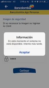 964 son las descargas que nuestros usuarios han realizado ya en descargas.com. Bancolombia No Twitter Hola Nos Queremos Disculpar Contigo Por Este Inconveniente Estamos Trabajando Para Solucionar El Ingreso A La App Cuanto Antes Por El Momento Puedes Ingresar A Nuestra Sucursal Virtual Personas