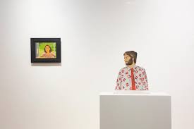 Concurrent with “David Row: Night and Day,” a group show fills our second  floor gallery with an eclectic array of small paintings and sculptures.  Find intimate works by Jennifer Bartlett, Lynda Benglis,