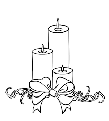 Pin the clipart you like. Three Christmas Candle Wrapped With Bow Coloring Pages Download Print Online Coloring Pages For Free C Colorful Candles Coloring Pages Alcohol Ink Crafts