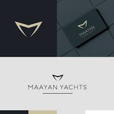 Branding Mockup Of Yacht Logo Monogram Logo Logos Branding Mockups