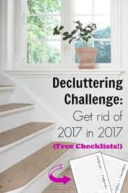 Decluttering 2017 In 2017 Join The Challenge Nourishing