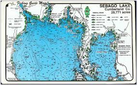 Depth Map Sebago Lake Maine Maps Resume Examples Rykg0qkdwn