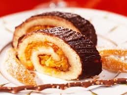 Buche A L Orange Recettes Recette Alimentation Recette Biscuit De Noel Buche De Noel