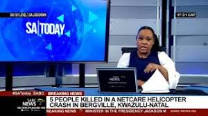 Emergency care personnel were immediately dispatched. Netcare 911 Helicopter Crashes In Kzn Killing All On Board Youtube