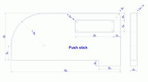 Push Stick And Push Block Plans Block Plan Table Saw Accessories Woodworking