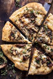 Balsamic Mushroom Fontina Pizza Half Baked Harvest Recipe In 2021 Balsamic Mushrooms Half Baked Harvest Stuffed Mushrooms