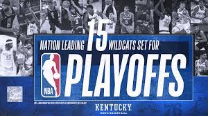 Full schedule for the 2020 season including full list of matchups, dates and time, tv and ticket find out the latest on your favorite national basketball association teams on cbssports.com. Nation Leading 15 Wildcats Set For Nba Playoffs University Of Kentucky Athletics