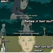 Haha Sasuke And Sumire Had The Same Goal Of Revenge