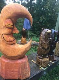 Pin By Barbara Ed On Jim Haggart Chainsaw Carvings Chainsaw Carving Patterns Chainsaw Carving Wood Sculpture