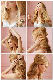 Wenn du ein lockiges haar hast, kannst du es ganz oder gar nicht umarmen oder den haargöttern diese app enthält die verschiedenen besten lockeren frisuren wie: Kreative Frisuren Lange Haare Selber Machen 2015 Mit Bildern Frisuren Lockige Frisuren Einfache Frisuren Fur Langes Haar