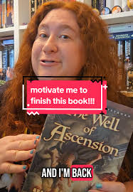 I want to love this as much as book 1 so badly, but I'm struggling so hard  😭 #booktoker #bookish #booktok #mistborn #thewellofascension #cosmere  #brandonsanderson #cosmeretok #cosmerebooks