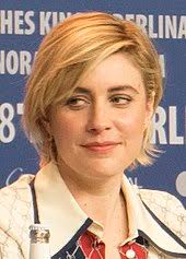 Maybe it's the material she's given. Greta Gerwig Wikipedia