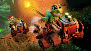 To unlock n.tropy's ghost on any track i think that you have to beat the time that is fifteen seconds under the top time on the default . Get Ready To Go Prehistoric The Back N Time Grand Prix Is Coming To Crash Team Racing Nitro Fueled On August 2nd