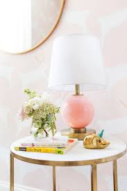 Bunny Themed Nursery Makeover Shop The Look Emily Henderson Nursery Makeover Side Table Decor Fun Nursery