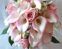 Maybe you would like to learn more about one of these? Blush Pink Calla Lily Hydrangea Bouquet Bridal Bouquet Etsy Pink Calla Lilies Pink Rose Wedding Bouquet Simple Bridal Bouquets