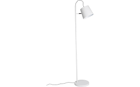 Stehlampe Buckle Head Weiss Metall Kopen Goossens