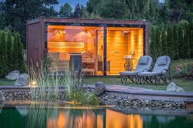 Wer schon etwas mehr platz und budget zur verfügung hat schaut sich im mittleren segment der saunahäuser um. Private Finnish Sauna Klafssauna Klafsbaltica Klafs Sanilux Saunahaus Garten Sauna Im Garten Gartensauna
