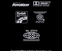Reduce the size of this article to display all components. Kodak Motion Picture Film Logos
