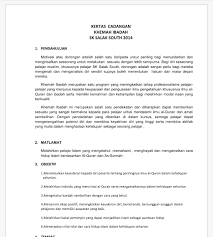 Program kerja kepala sekolah ini disusun sebagai penyesuaian dari petunjuk administrasi sekolah dasar, serta digunakan sebagai pedoman dalam melaksanakan penyusunan program kerja kepala sekolah ini melibatkan unsur yang terkait, yaitu unsur kepala sekolah, guru, penjaga dan pengurus. Kertas Kerja Program Motivasi Khemah Ibadah Pendidik2u