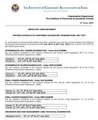 Institute of chartered accountants of india (icai), the exam conducting authority has released the online notification of ca foundation exam 2021 (formerly known as ca common proficiency test. Ca Exams 2021 Icai Releases Revised Schedule Of Chartered Accountant Examinations Check Here India News Zee News