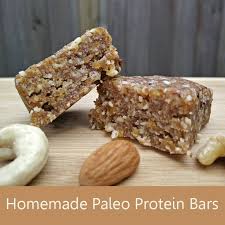 homemade paleo protein bar recipe
