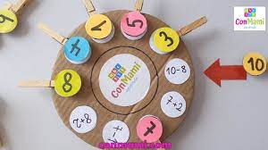 Aprendiendo los números naturales, los niños de ocho años ordenan números, y aprenden los números ordinales. Estrategia Con Ruleta Giratoria Matematica Para Ninos De 3 A 7 Anos Youtube