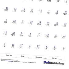 These Are Basic Practice Division Worksheets Designed To Work As One Minute Timed Tests Or E Fact Family Worksheet Math Fact Practice Division Facts Worksheets