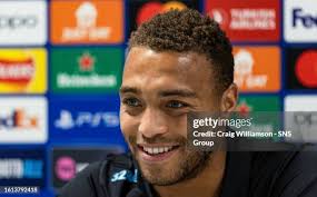 Kieran Wright during a Rangers training session at the Rangers... News  Photo