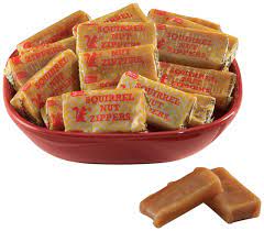 Squirrel nut chews, also referred to as squirrel nut zippers, were a huge hit in the candy and sweets market. Miles Kimball Squirrel Nut Zippers Candy Buy Online In Dominica At Dominica Desertcart Com Productid 82356442