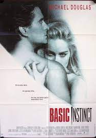 Poster for basic instinct by scott saslow. Basic Instinct German Movie Poster Michael Douglas Sharon Stone George Dzundza Ebay