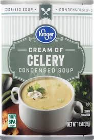 Gluten free cream of chicken brands. Kroger Cream Of Celery Condensed Soup 10 5 Oz Kroger