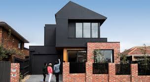 Kyneton house by edition office combines brickwork walls with lofted white ceilings. Modern White Brick House Australia Novocom Top