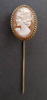 Antique Vintage Shell Cameo 12k Gf Gold Stickpin Hat Pin Old Victorian Era Ebay Hat Pins Shell Cameo Hats Vintage
