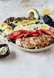 California Grilled Chicken Cobb Salad Recipe Urban Foodie Kitchen
