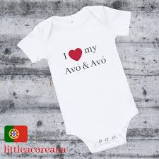 Check spelling or type a new query. I Love My Avo And Avo Grandma Portuguese Baby Bodysuits