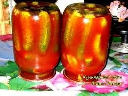 огурцы с кетчупом чили рецепт на 1 литровую банку Ogurcy S Ketchupom Chili Recept Ketchup Chili Marinovanie