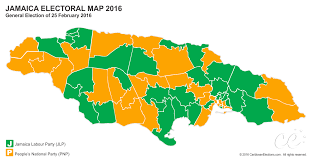 Jamaica General Election Results 2016