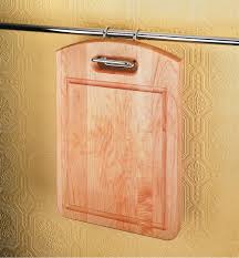 Open organizer which allows air to pass through and dry the boards fast. Cutting Board Holder For The Wall Mount Storage System Lee Valley Tools