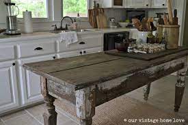 Our Vintage Home Love Farmhouse Table Trendy Farmhouse Kitchen Farmhouse Kitchen Tables Farmhouse Table