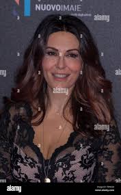 Sabrina Ferilli poses during the arrivals for the David di Donatello Awards  Cerimony in Rome (Photo by Barbara Como