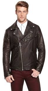 845 Hugo Boss Larock Leather Motorcycle Jacket Black Black Leather Biker Jacket Leather Jacket Men Jackets Men Fashion