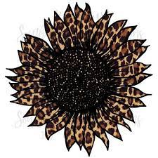 Leopard Cheetah Sunflower Sublimation Png Etsy In 2021 Sunflower Print Pattern Sublime Sunflower