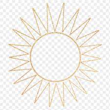 Gold Sun With Ray Line Art Design Element Free Image By Rawpixel Com Nap Line Art Design Line Art Design Element