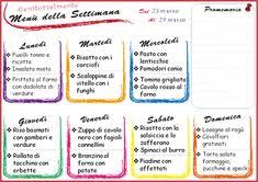 C'è chi mangia fuori a pranzo, chi ha il menu della mensa. 42 Idee Su Menu Settimanali Per Tutta La Famiglia Nel 2021 Menu Settimanale Menu Pianificazione Del Menu