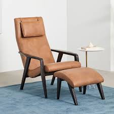 The arms have a nice graceful curve that i think really makes this chair stand out from all the others. Contour Mid Century Leather Ottoman