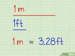 1.5 meters equals 4.921 feet because 1.5 times 3.281 (the conversion factor) = 4.921 4 Ways To Convert Meters To Feet Wikihow