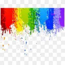 Paint Interesting Art Color Colour Rainbow Splash Rainbow Paint Splatter Hd Png Download Rainbow Painting Painting Watercolor Splash