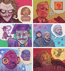 Dan Hipp One Liners Trading Card Size Illustrations I Ve Geek Art Comic Book Artists Comic Art