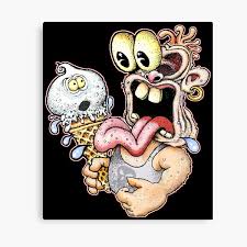 The song's chorus paraphrases the labelle song lady marmalade. Ice Cream Freak Wall Art Redbubble
